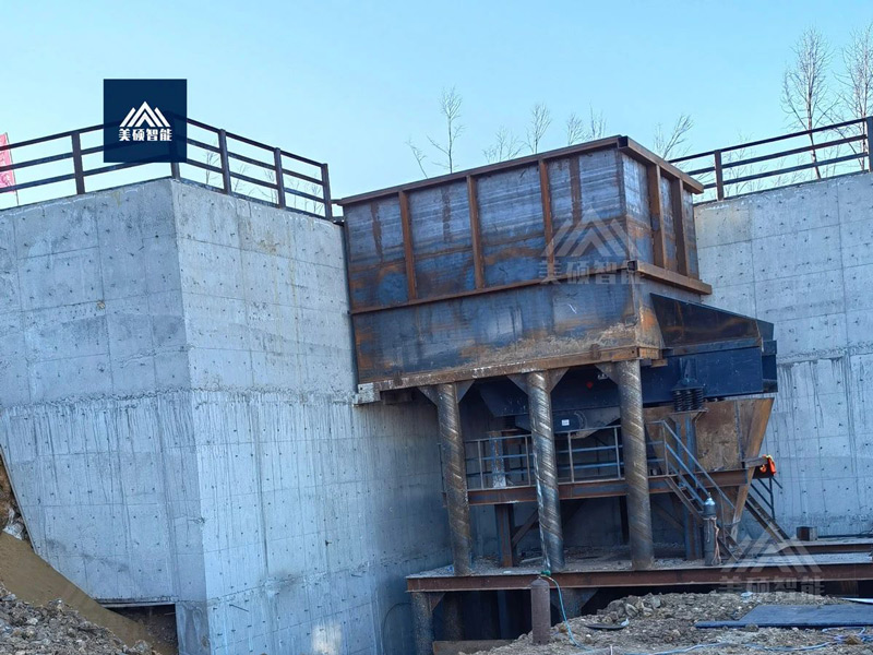 【凜冬將至 】美碩賦能吉林城建砂石骨料深加工項目落地現場熱火朝天
